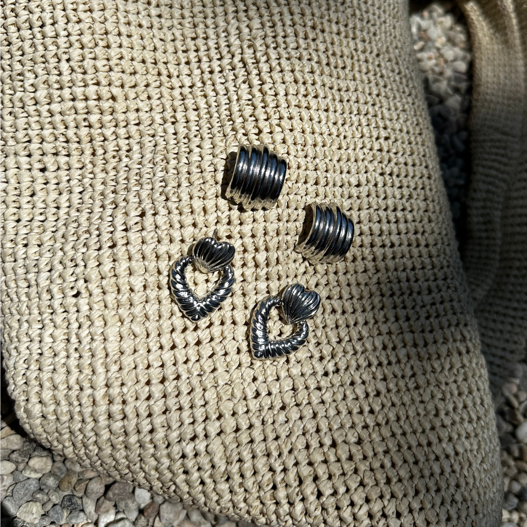 Bari Earrings Silver