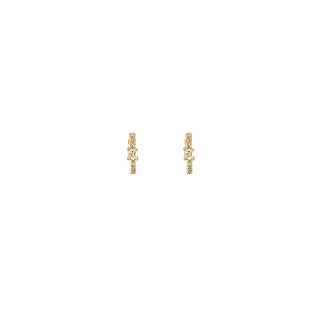 Tiny Bar Earring