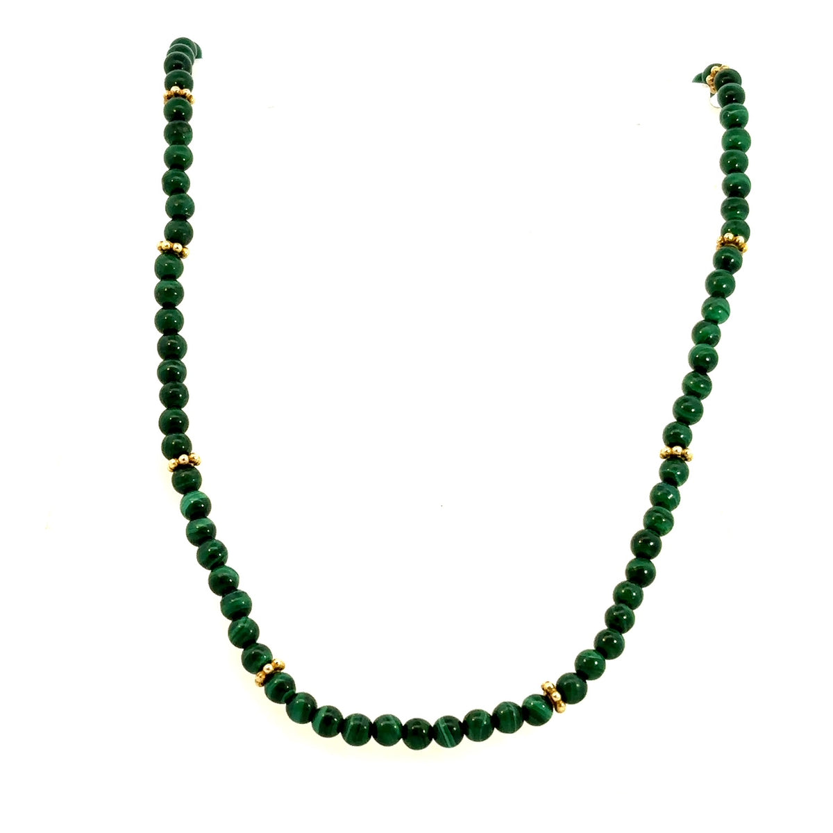 Malachite Beaded Necklace