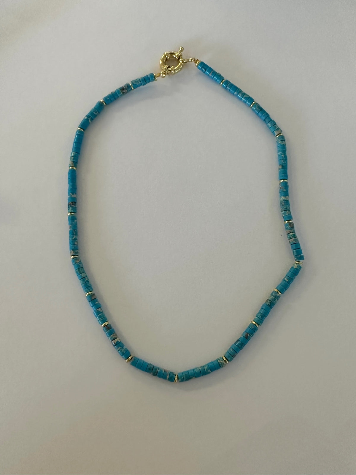 Blue Beaded Necklace