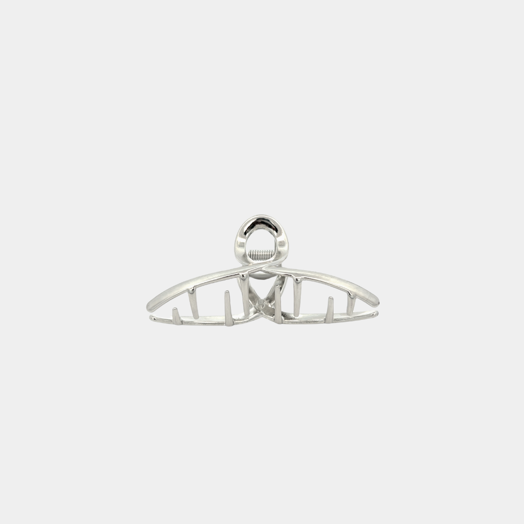 Small Hair Clip Silver