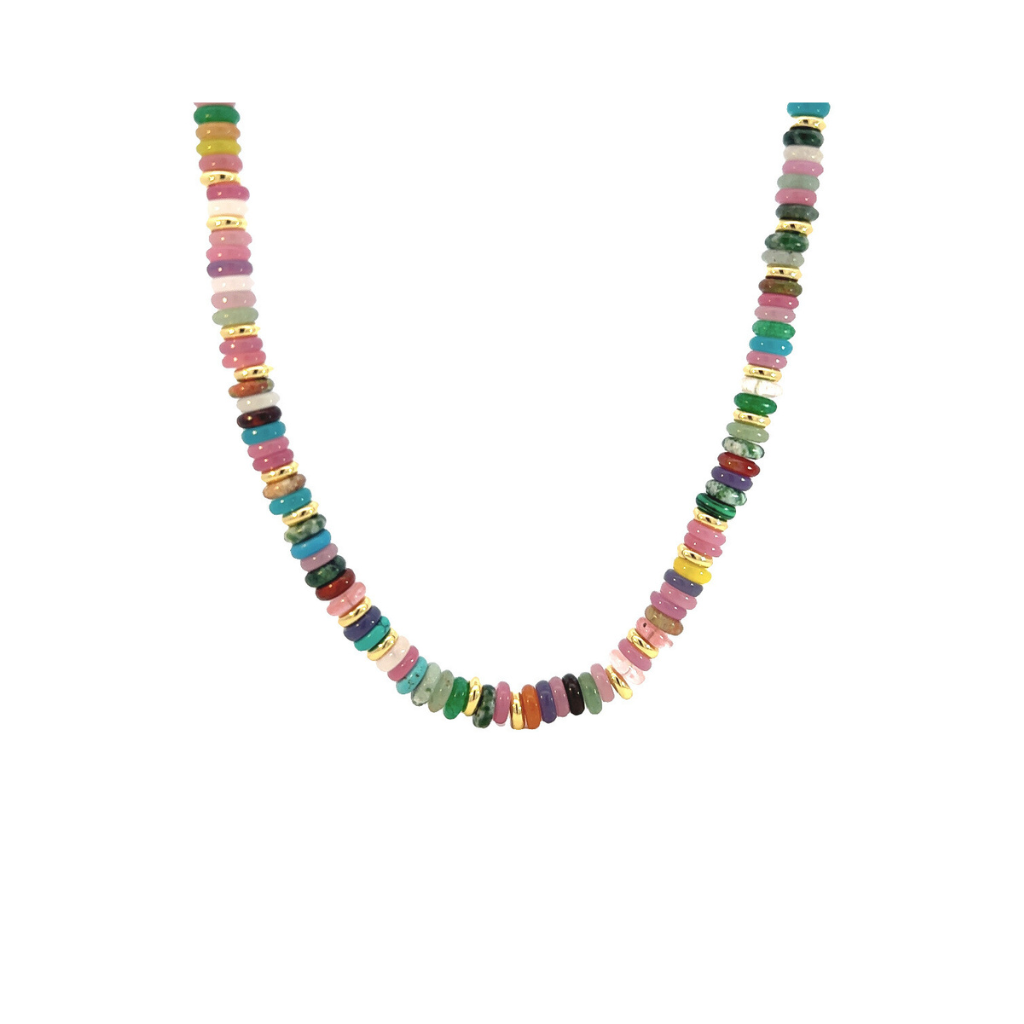 Tequila Sunrise Necklace-Multi