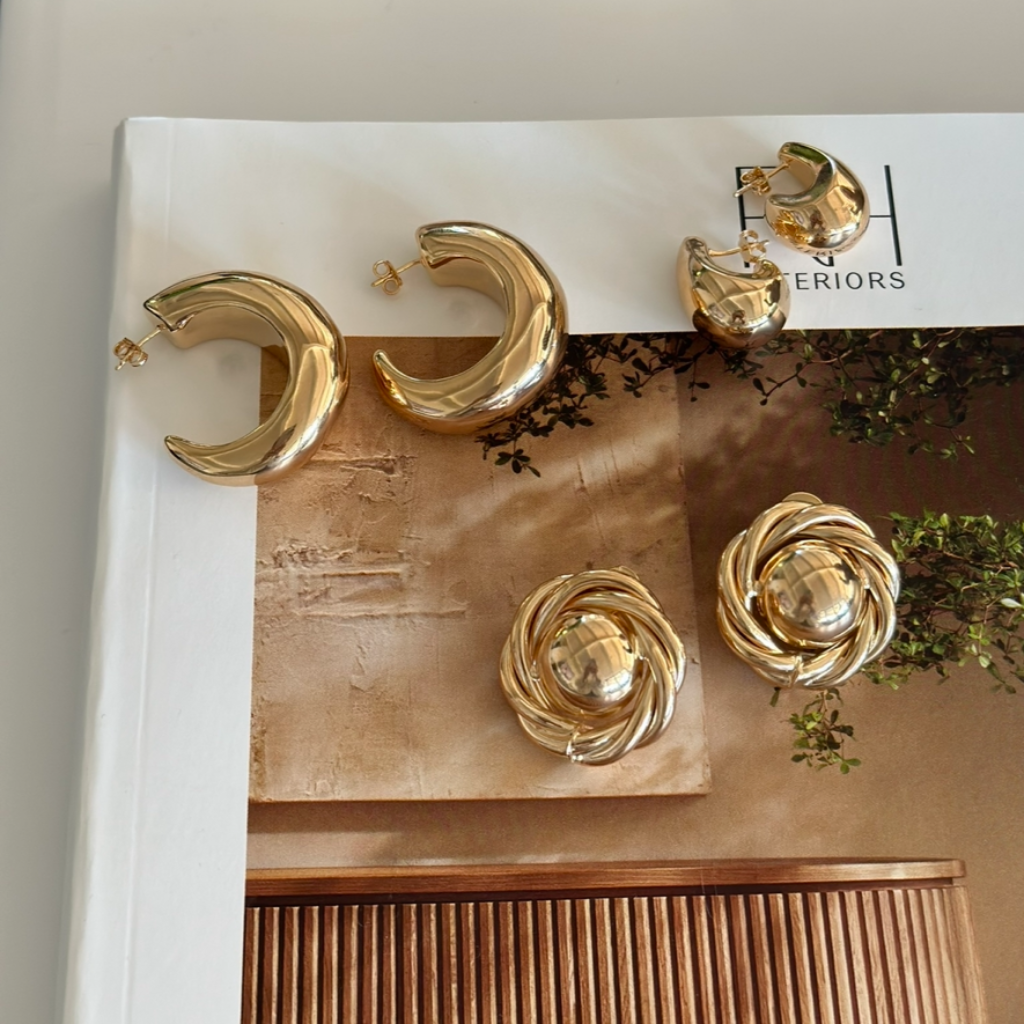 18K Mayfair Hoops